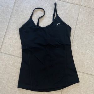 Lorna Jane camisole tank top in black, size small